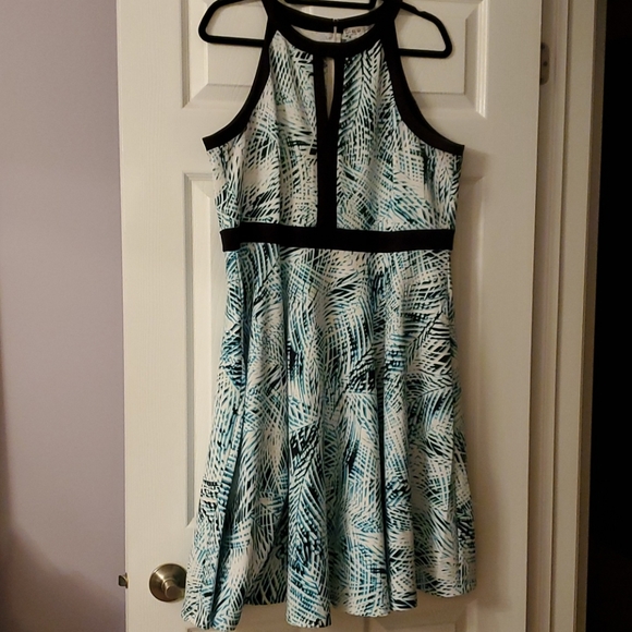 cleo Dresses & Skirts - Cleo Sleeveless Summer Dress with Black Piping 18